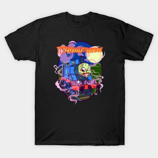 TTRRAAIINNSS! T-Shirt by StudioPM71